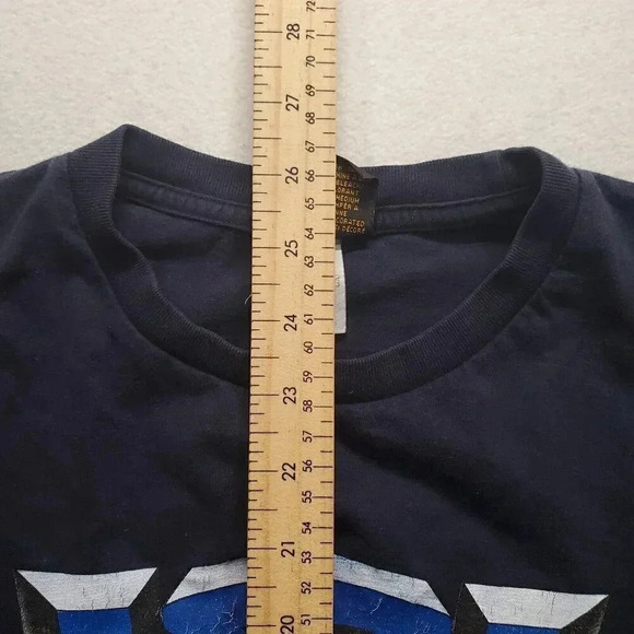 Transformers Graphic T Shirt Navy Blue Autobot Logo Mens Size Large - Picture 4 of 10